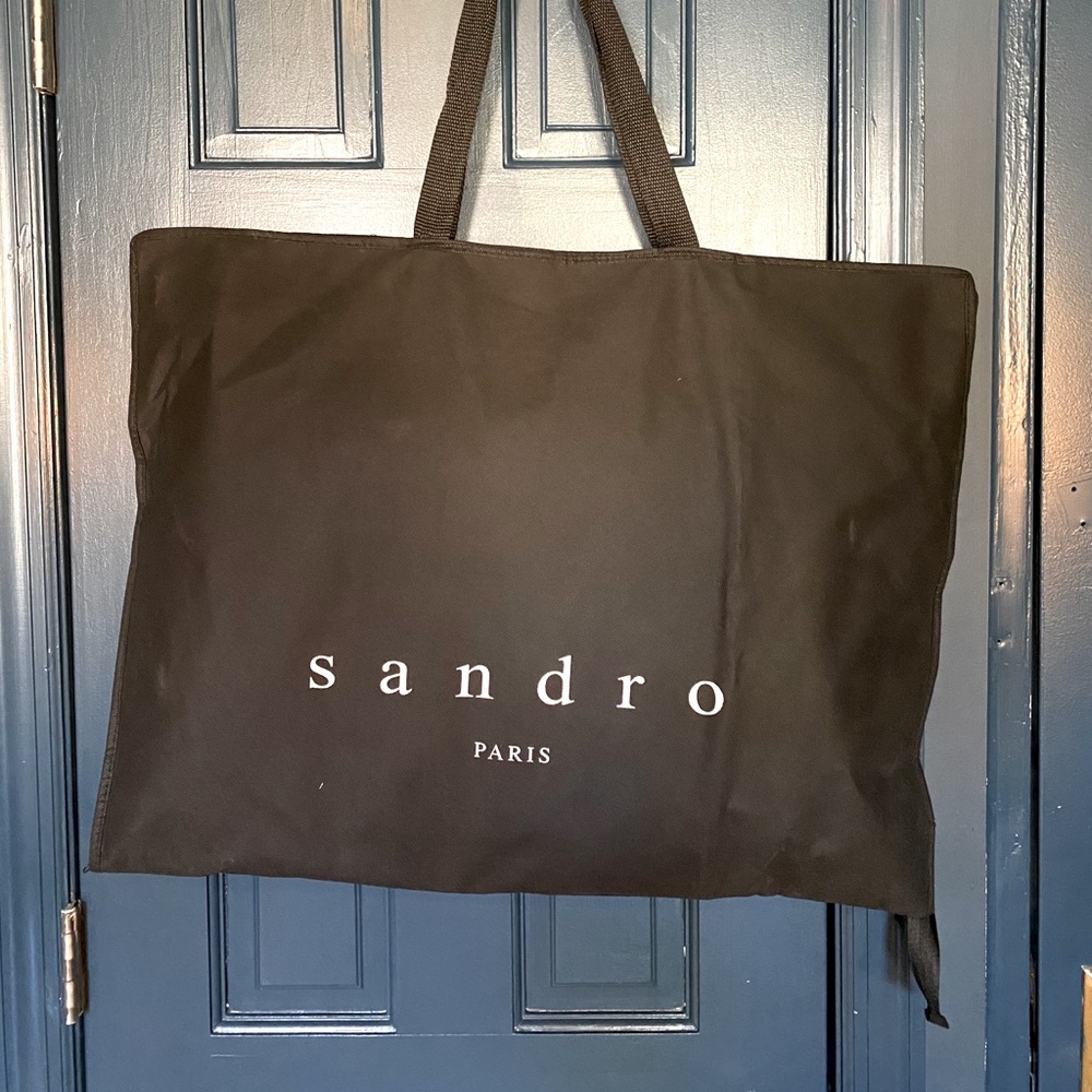 Sandro Formal Wool Black Suit
